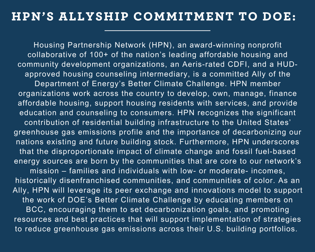 HPNs Allyship Commitment to DOE