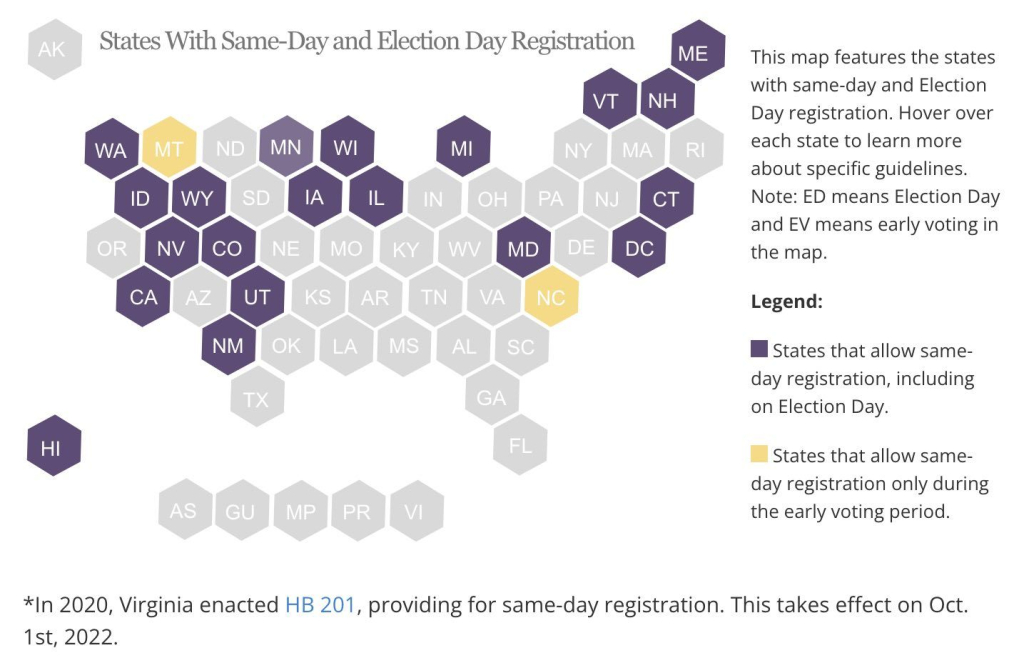 Map For Voter Resources Page